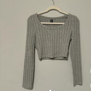 SHEIN gray long sleeve